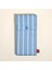 Solıd Geniş Çizgili 300 Tc Oxford 2'li Pamuk Saten Yastık Kılıfı 50X70+2 cm Mavi 3