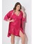 2'li Vişne Sabahlık Takımı Bigsize 6212 3