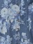 Kadın Mavi Denim Çiçekli Mini Elbise 5