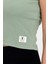 Kısa Kollu Fitilli Bisiklet Yaka T-Shirt 5