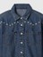 Kız Çocuk Lacivert Denim Western Gömlek 2