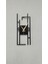 Carisma Metal Siyah Dikdörtgen Duvar Saati - Ev / Ofis Saati - Hediye Saat - 70 x 30 cm 6