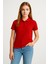 Kadın Polo Yaka Tişört Şık, Basic, Pamuklu Kısa Kollu Yazlık T-Shirt Nefes Alan Kumaş, Günlük & Şık 1