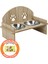 Ahşap Kedi Köpek Mama Su Kabı Standı, Metal Suluk, Kedi Köpek Halısı 6
