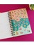 Özel Tasarım Spiralli 15*21 cm Dot Defter, Eskiz Defteri, Doodle Book - 2 SAYFA STICKER HEDİYELİ 5