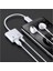 iPhone 7 Plus Uyumlu Şarj Kulaklık Dönüştürücü 3.5mm Jack MH-030 3