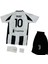 Juventus Kenan Yıdız Çubuklu Sampionlar Lg Çocuk Futbol Forması 4lü Set Forma+Şort+Çorp+Bilrklik 1