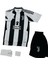 Juventus Kenan Yıdız Çubuklu Sampionlar Lg Çocuk Futbol Forması 4lü Set Forma+Şort+Çorp+Bilrklik 2