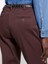 Streç Pamuklu Normal Bel Chino Pantolon Kadın Kahverengi Pantolon - 325P4BYW55AH6 2