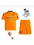 Real Madrid Arda Güler Deplasman Turuncu Sampionlar Lg Çocuk Futbol Forması 4lü Set Forma+Şort+Çorp+Bilrklik 1