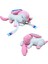 Uyuyan Sylveon Pokemon Peri Eevee Peluş Oyuncak Bebek (Yurt Dışından) 1