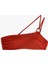 Hafif Destekli Astarlı Aksesuarlı Tek Omuz Bikini Üstü 1
