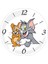 Tom And Jerry Sevimli Sessiz Akar Bombeli Gerçk Cam Duvar Saati 1