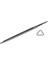 Üçgen Eğe Slim Ince Diş 4" MK0900 1