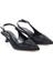 PS-31990 4,5 cm Topuklu Kadın Taşlı Arkası Açık Stiletto Abiye Ayakkabı 1