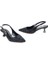 PS-31990 4,5 cm Topuklu Kadın Taşlı Arkası Açık Stiletto Abiye Ayakkabı 2