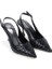 PS-32150 Kadın 7 cm Arkası Açık Abiye Stiletto Ayakkabı 1