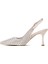 PS-32340 cm Topuklu Kadın Taşlı Arkası Açık Stiletto Abiye Ayakkabı 3
