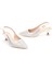 PS-32350 Kadın 4 cm Arkası Açık Taşlı Abiye Stiletto Ayakkabı 2