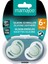 Ortodontik Damaklı Emzik, Powder Green, 6+ Ay, Emzik Saklama & Sterilizasyon Kutulu, İkili Set 7