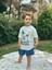 Kargo Bermuda Şort ve Baskılı Tshirt Seti Erkek Bebek Çocuk 1