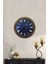 36 cm Eskitme Metal New Blue Duvar Saati 1