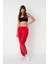 Velvetfit Kırmızı Kadife Jogger Eşofman Altı – Rahatlık ve Şıklığın Buluştuğu Nokta! 2