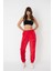Velvetfit Kırmızı Kadife Jogger Eşofman Altı – Rahatlık ve Şıklığın Buluştuğu Nokta! 4