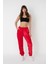 Velvetfit Kırmızı Kadife Jogger Eşofman Altı – Rahatlık ve Şıklığın Buluştuğu Nokta! 5