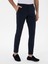Erkek Lacivert Slim Fit Pamuk Karışımlı Kanvas Pantolon 50312177-VR033 2