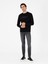 Erkek Koyu Antrasit Slim Fit Jean Pantolon 50284459-VR169 3