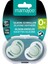 Ortodontik Damaklı Emzik, Powder Green, 0+ Ay, Emzik Saklama & Sterilizasyon Kutulu, İkili Set 4