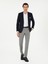 Erkek Gri Slim Fit Yün Klasik Pantolon 50305818-VR024 3