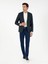 Erkek Lacivert Slim Fit Kanvas Pantolon 50304318-VR033 1