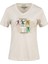 Alone Baskılı V Yaka Kadın T-Shirt 403 1