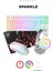 Sparkle Gaming Combo Oyuncu Klavye Mouse Kulaklık Mousepad Set (Rampage Türkiye Garantili) 1