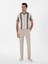 Erkek Bej Slim Fit Pamuk Karışımlı Kanvas Pantolon 50312177-VR011 1