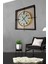 Siyah Kristal Square 60 cm Modern Duvar Saati 1
