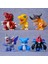 6 Digimon Model Bebek Agu Tyrannosaurus Mekanik Mavi Ejderha Canavar V-Mon Anime Modeli (Yurt Dışından) 1