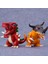 6 Digimon Model Bebek Agu Tyrannosaurus Mekanik Mavi Ejderha Canavar V-Mon Anime Modeli (Yurt Dışından) 3
