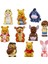 10 Parçalı Winnie The Pooh Aile Modeli Bebekleri (Yurt Dışından) 1