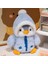 1 Adet Rahat Penguen Peluş Oyuncak, Yumuşak Polyester Dolgulu Hayvan, Sakinleştirici Ragdoll Yastık, Kızlar Için Mükemmel Doğum Günü Veya Tatil Hediyesi (Yurt Dışından) 1