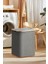 Elite Mien Bambu Kenarlı Kumaş Katlanabilir 100 Lt Çamaşır Sepeti 54X33X58 1 Adet 2