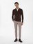 Erkek Vizon Slim Fit Kanvas Pantolon 50311593-VR052 1