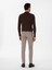 Erkek Vizon Slim Fit Kanvas Pantolon 50311593-VR052 4