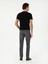 Erkek Gri Slim Fit Pamuk Karışımlı Jean Pantolon 50309058-VR024 4
