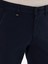Erkek Lacivert Slim Fit Kanvas Pantolon 50311593-VR033 5