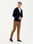 Erkek Kahverengi Carrot Fit Kanvas Pantolon 50266747-VR029 3