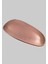 Pembe Renkli Oval Şık Meze-Çerezlik - Kahvaltı - Kahve - Meyve Sunum Tabağı Misafir Sunum 37X16CM 1