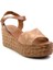 Bej Leather Kadın Sandalet K05197004003 2